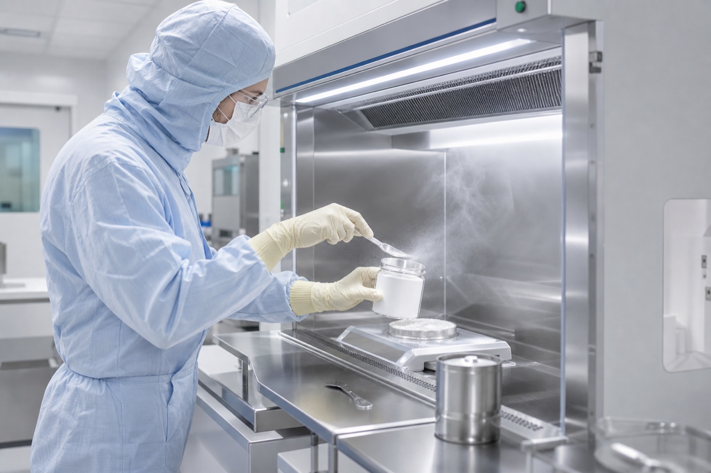 Chemie & Pharma: Anwendung mit passender Absaugtechnik